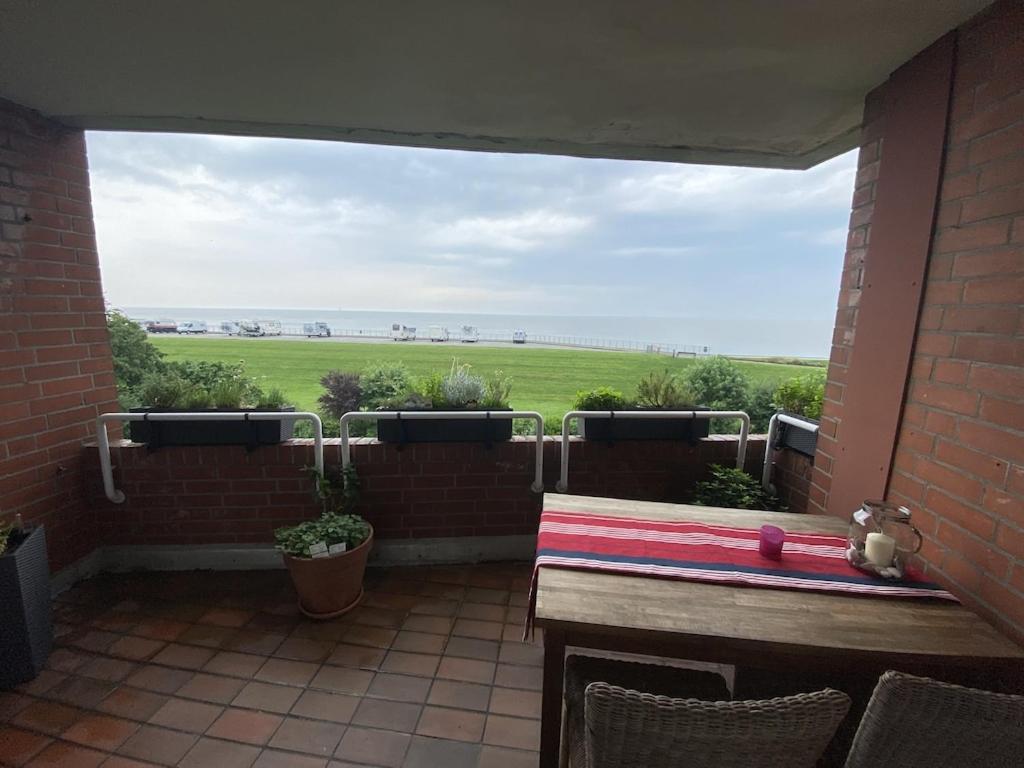 Schoenes Feriendomizil Mit Meerblick Suedstrand Naehe Fliegerdeich In Apartment